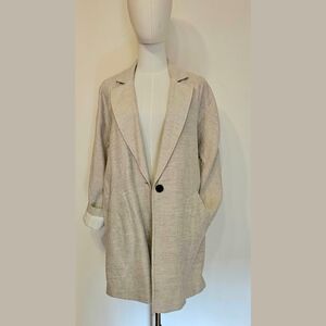 ZARA Loose-fit Long Blazer NWT